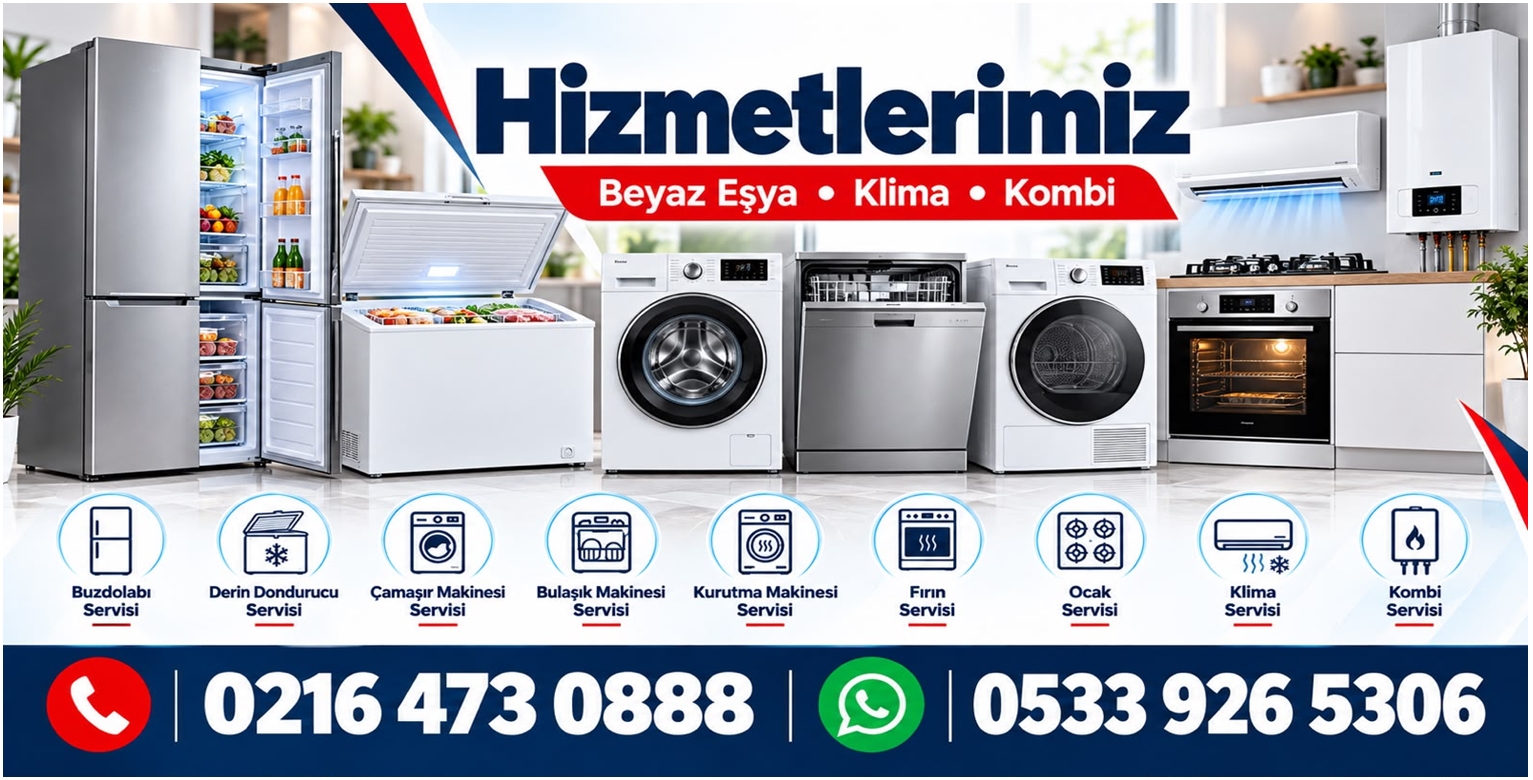 Hizmetlerimiz — beyaz eşya, kombi ve klima servisi