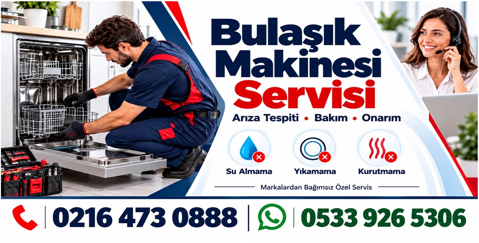 Bulaşık makinesi servisi ve tamiri iletişim bilgileri