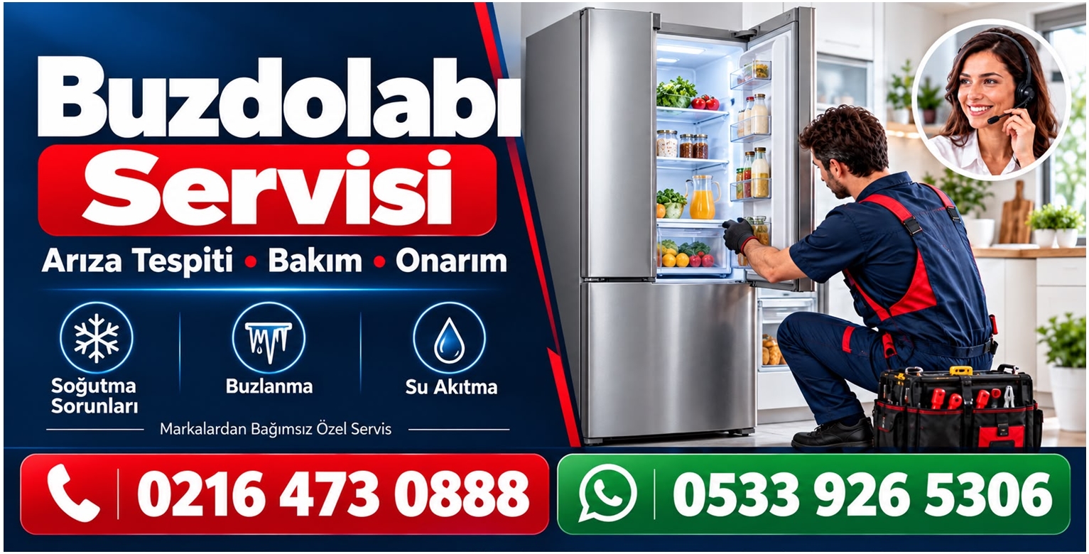 Buzdolabı servisi — arıza tespiti, bakım, onarım ve iletişim