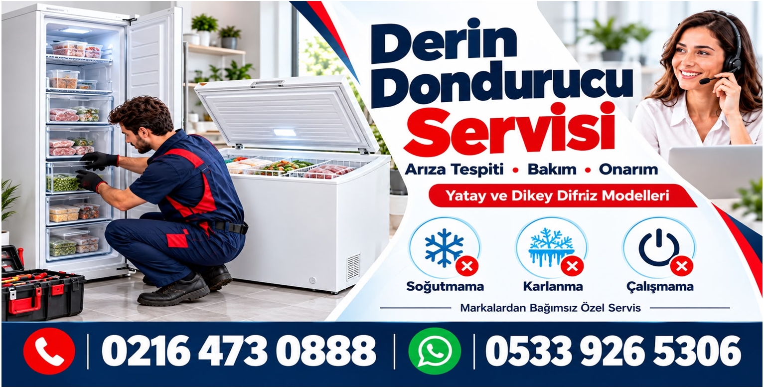 Derin Dondurucu Servisi — tamir ve bakım iletişim bilgileri
