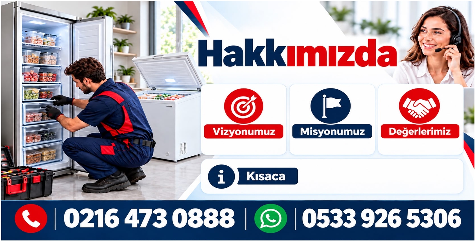 Hakkımızda — Beyaz Eşya Servisi, vizyonumuz, misyonumuz ve değerlerimiz