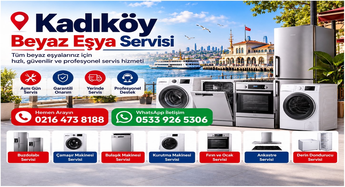 Kadıköy beyaz eşya servisi ve buzdolabı tamiri iletişim