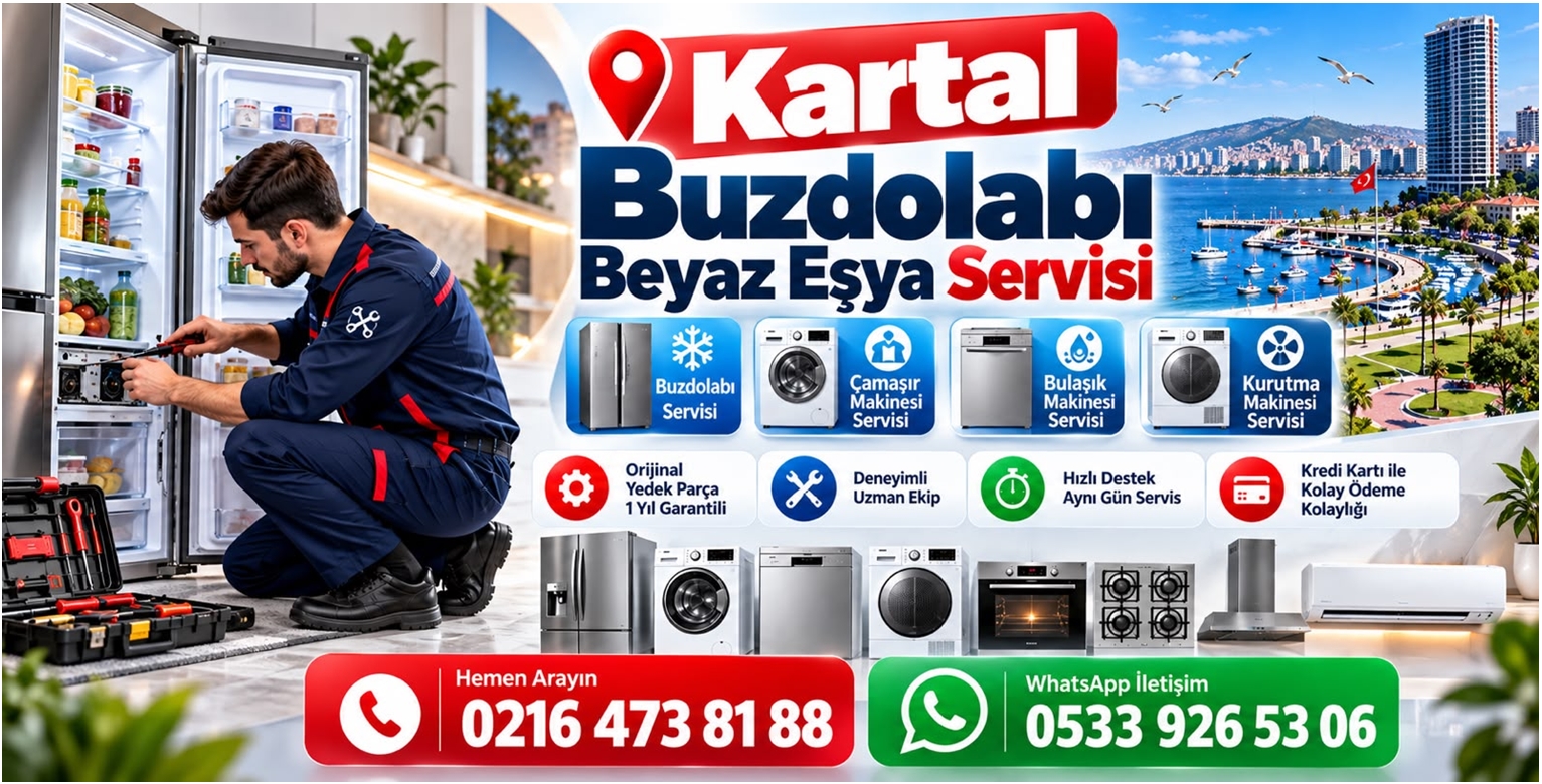 Kartal beyaz eşya servisi ve buzdolabı tamiri iletişim