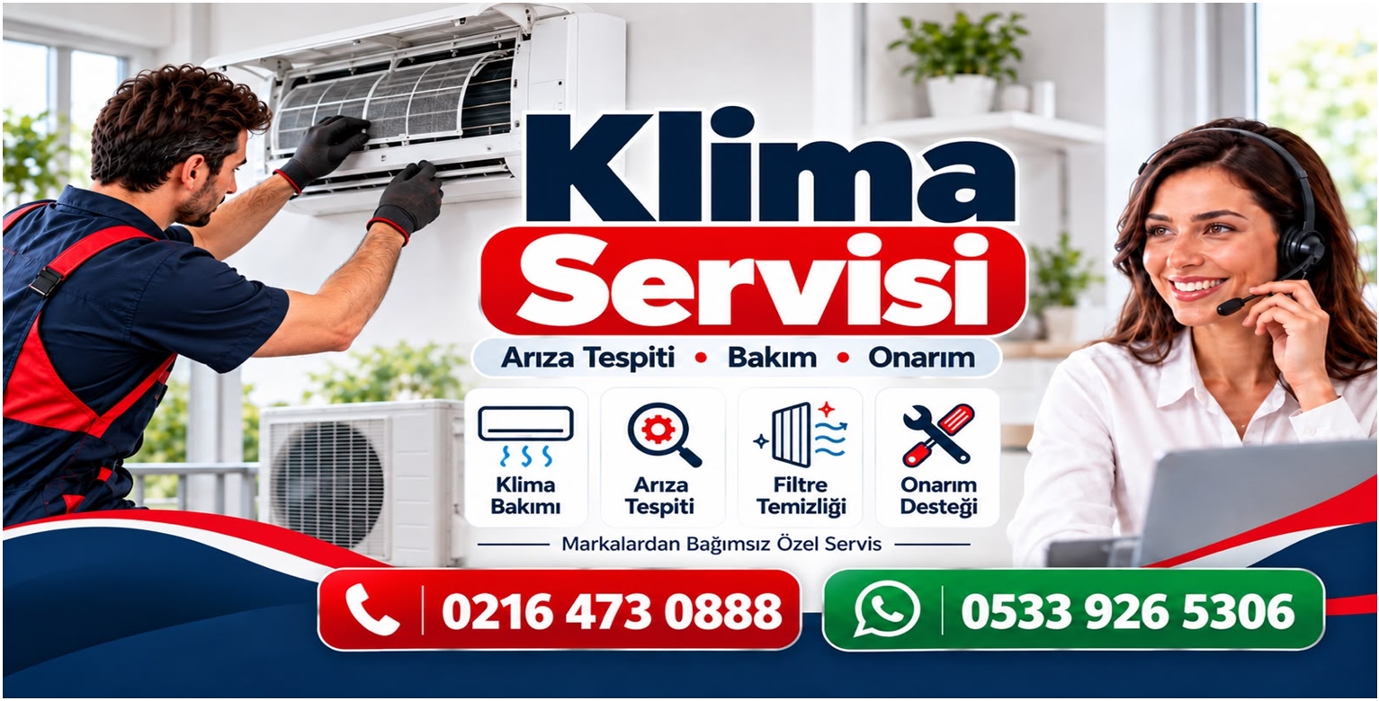 Klima servisi, klima bakımı ve tamiri iletişim numaraları