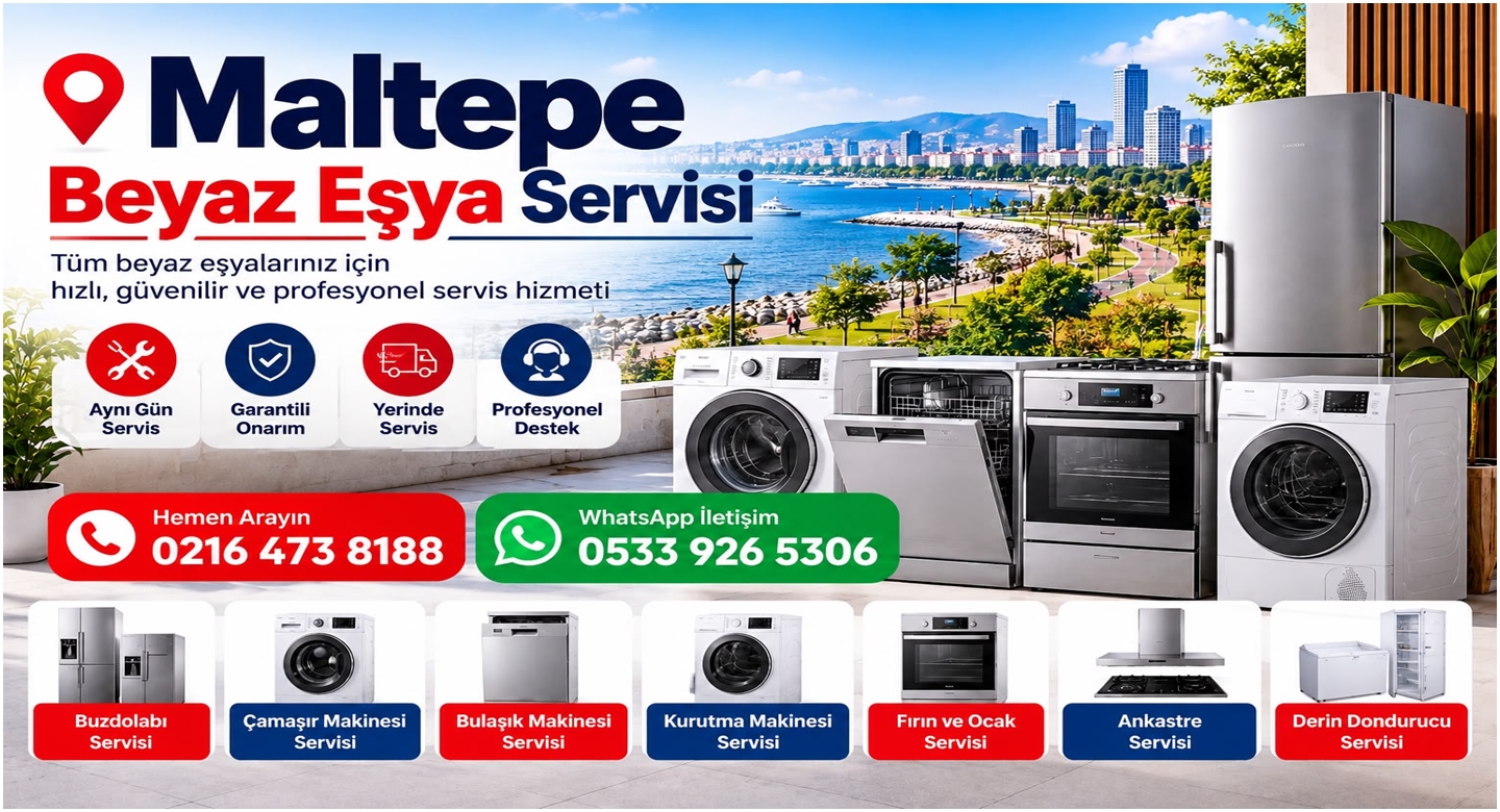Maltepe beyaz eşya servisi ve buzdolabı tamiri iletişim