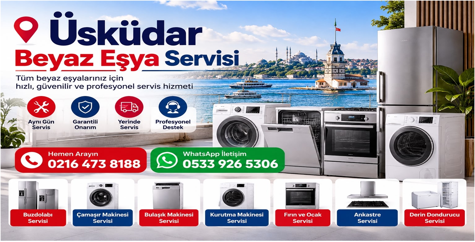 Üsküdar beyaz eşya servisi ve buzdolabı tamiri iletişim